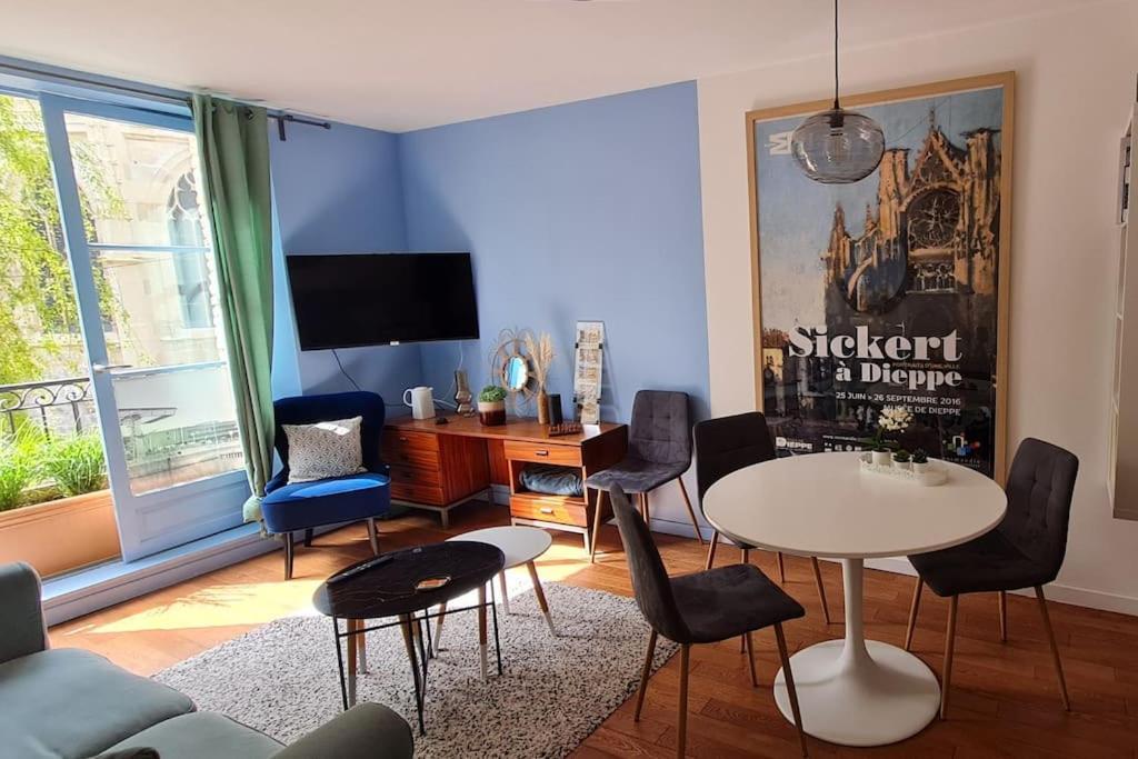 Appartement Calme Centre-Ville. Dieppe Exteriér fotografie